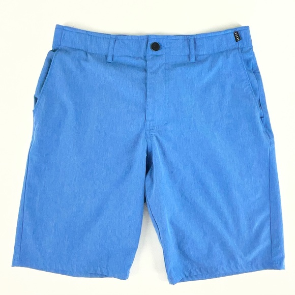 Veece Ezekiel Stretch Walkshort Shorts Men’s Size 32 Royal Blue - Picture 3 of 15